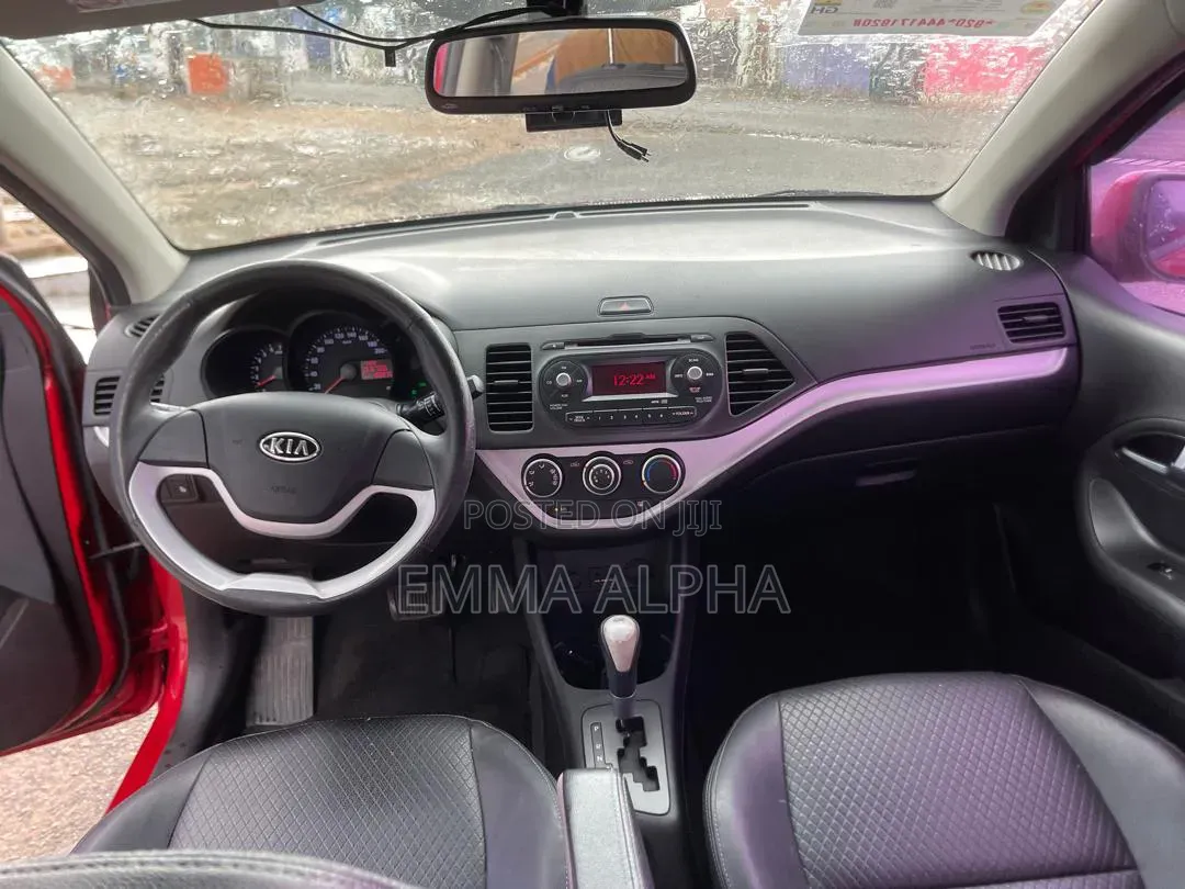 Kia Morning 2014 Red
