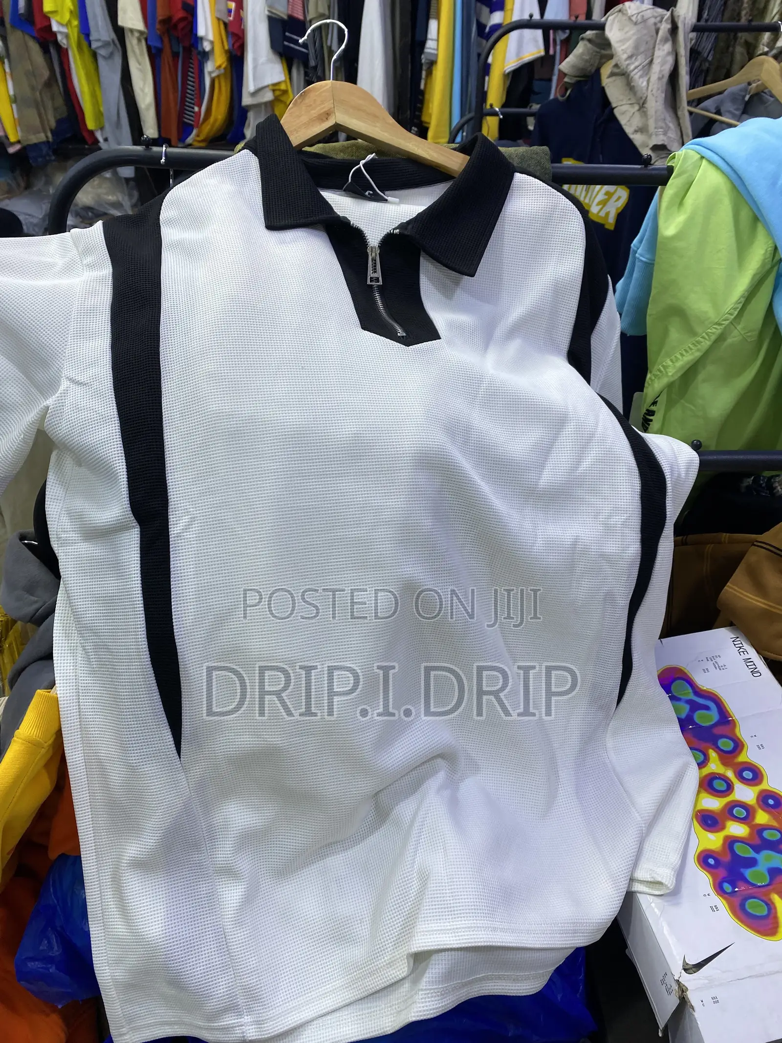 Half-Zip Polo Shirts(Top and Down) Very Classic and Nice . It’S Heavy