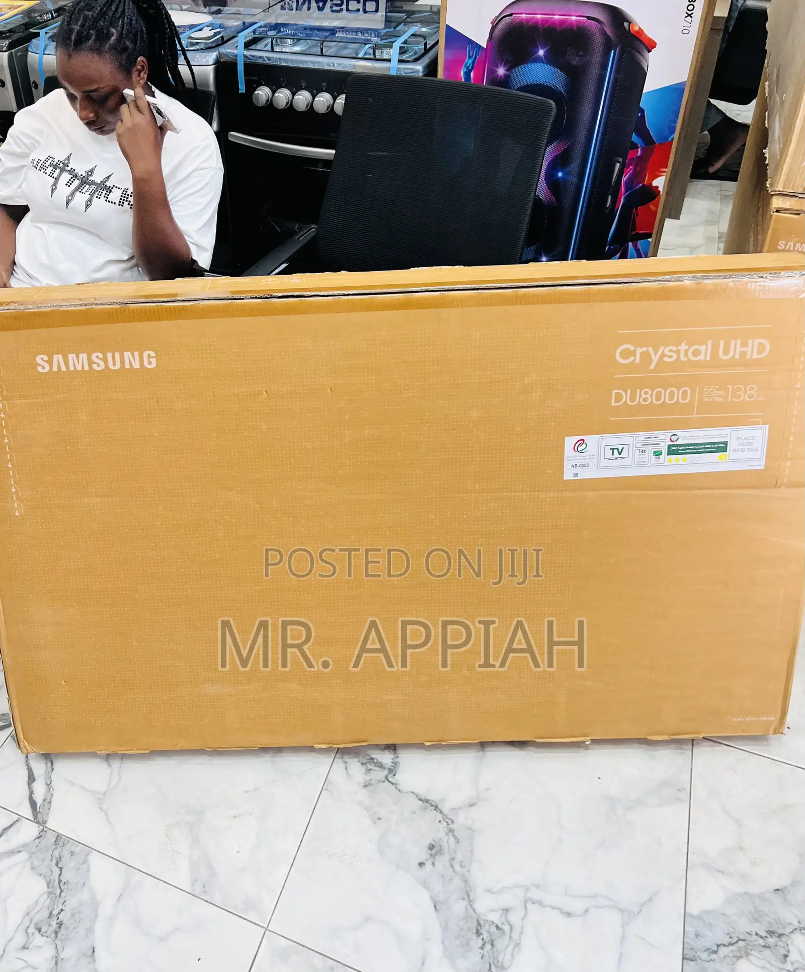 Order Classic Samsung 55du8000 55” Crystal Uhd Smart Tv(2024 Model)