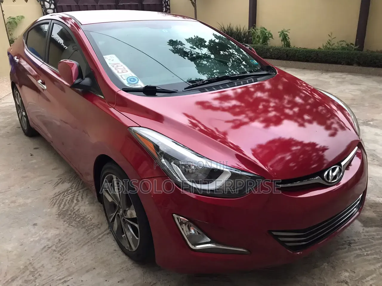 Hyundai Elantra 2014 Red