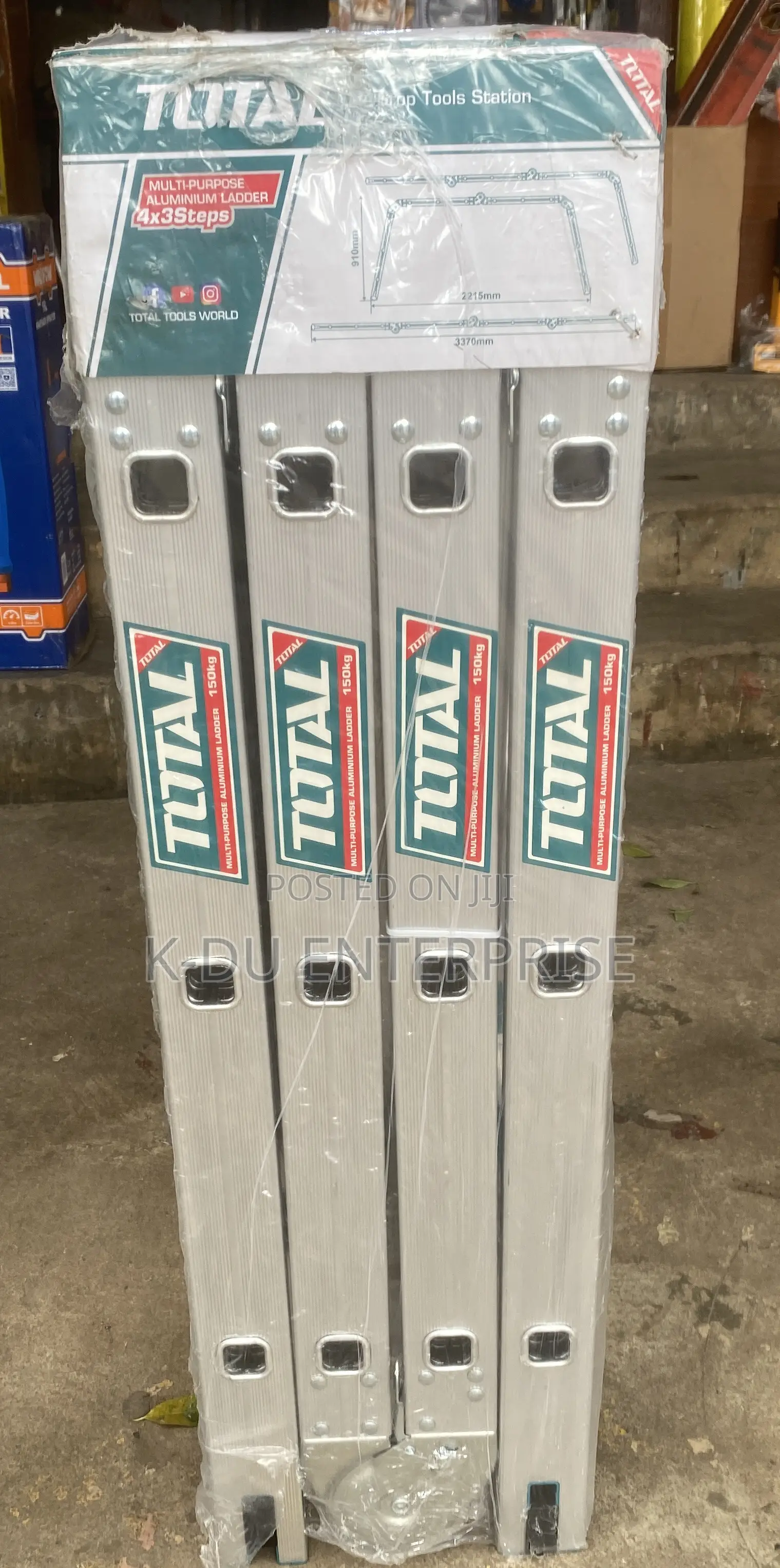 Total Multipurpose/Folding Ladder 4x3