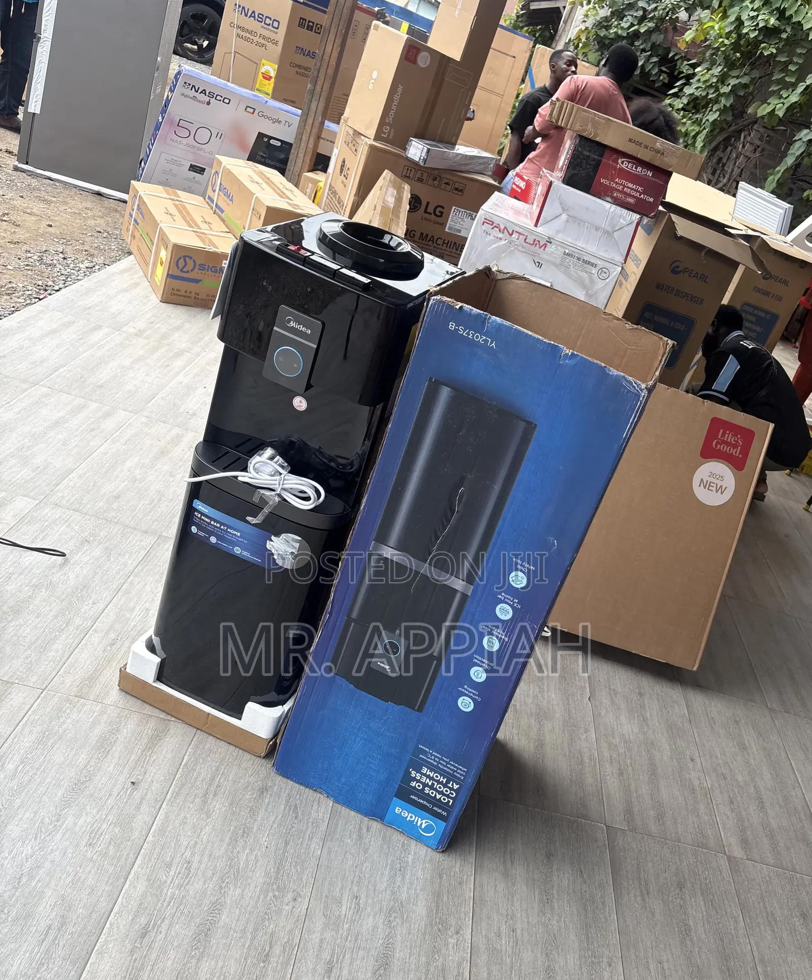 Super Unique Midea Yl 2037s-B Water Dispenser(Black)16liters