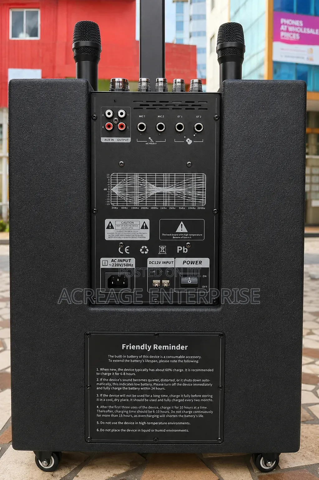 Bossman Chargeable Speaker System