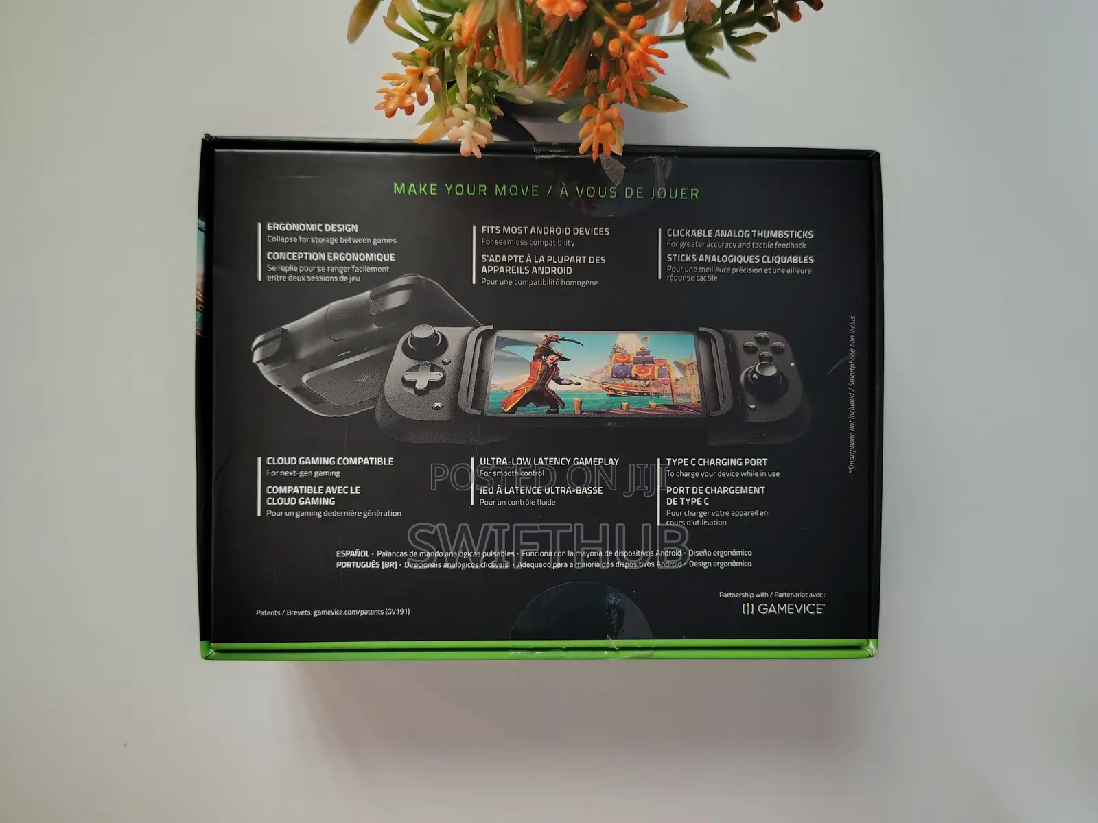 Razer Kishi V1 Gaming Controller For Android Type-c Phones