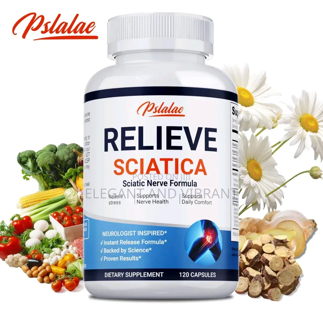 Relieve Sciatica120cap-Natural Nerve Formula,Pain Relief, Nerve Health