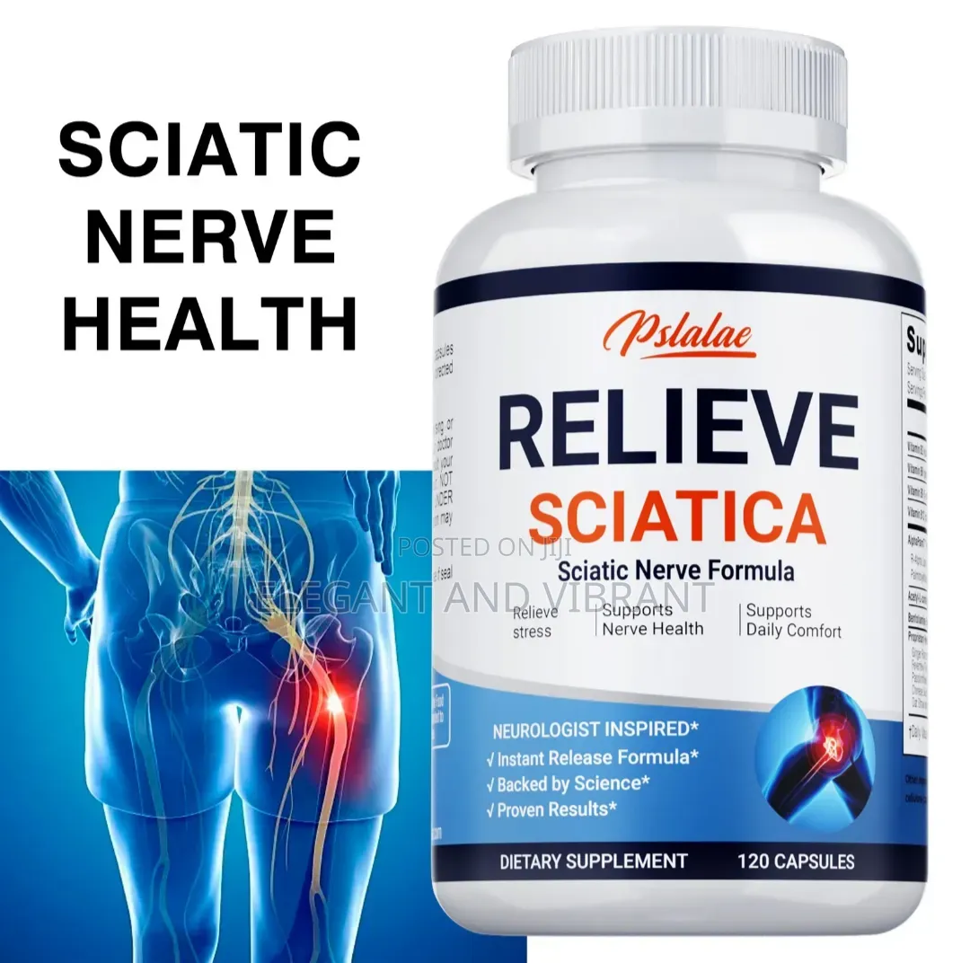 Relieve Sciatica120cap-Natural Nerve Formula,Pain Relief, Nerve Health