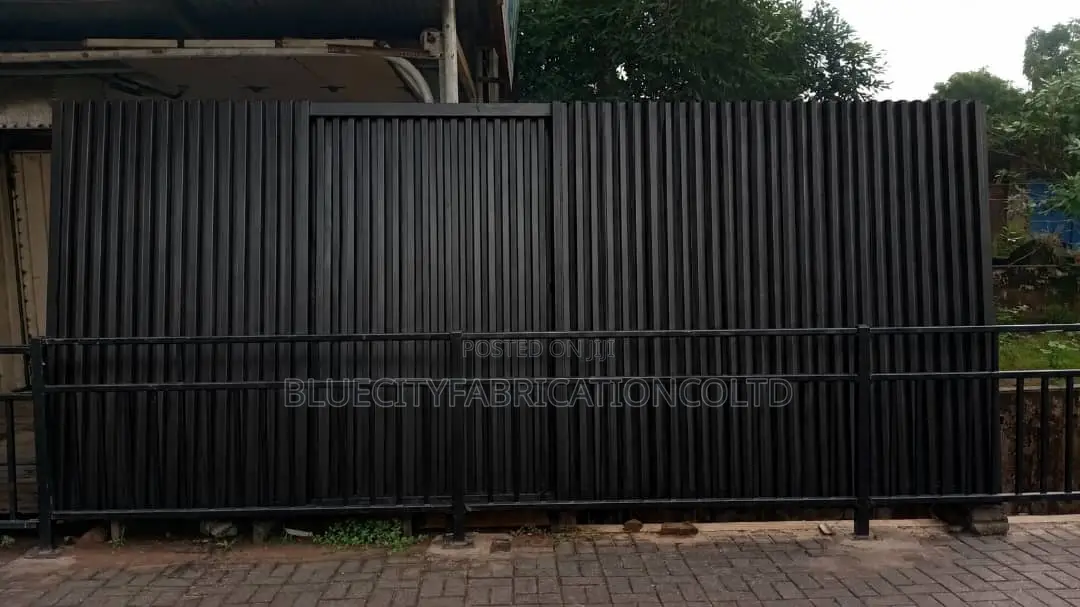 Sliding Gate With Small Door