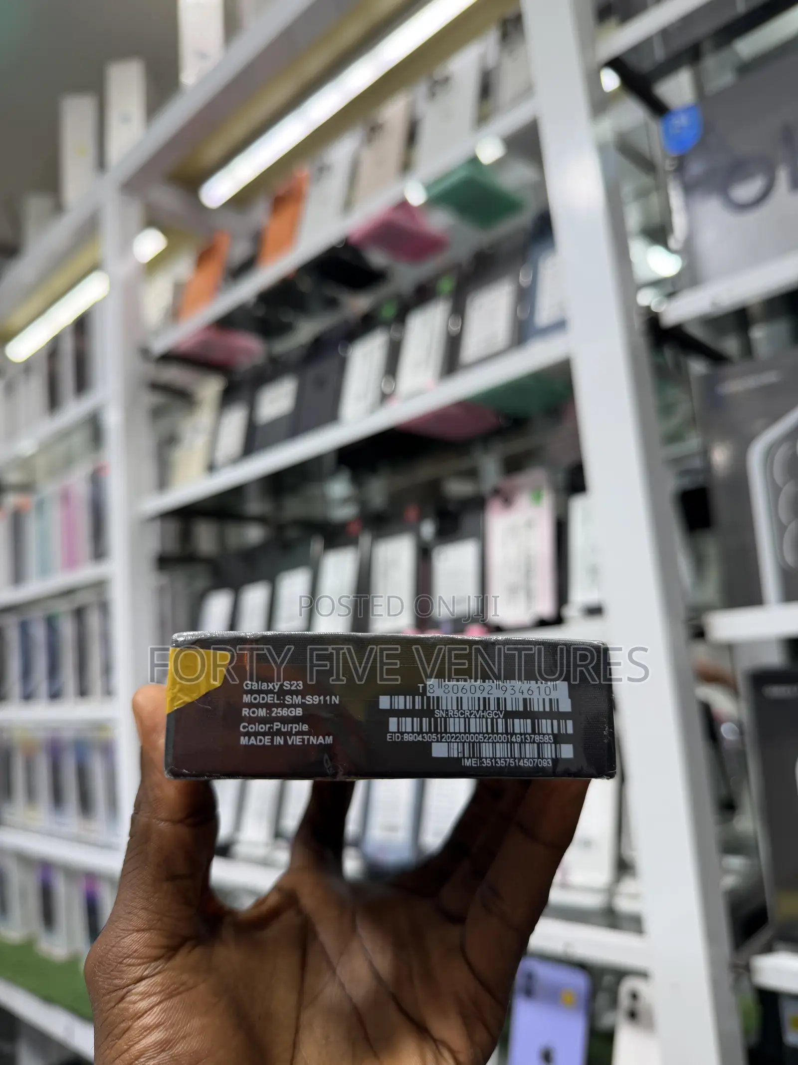 New Samsung Galaxy S23 256 GB Purple