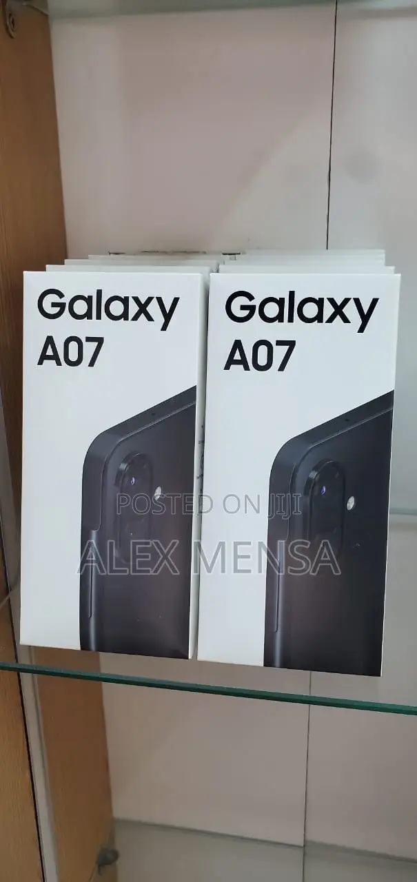 New Samsung Galaxy A07 128 GB Black