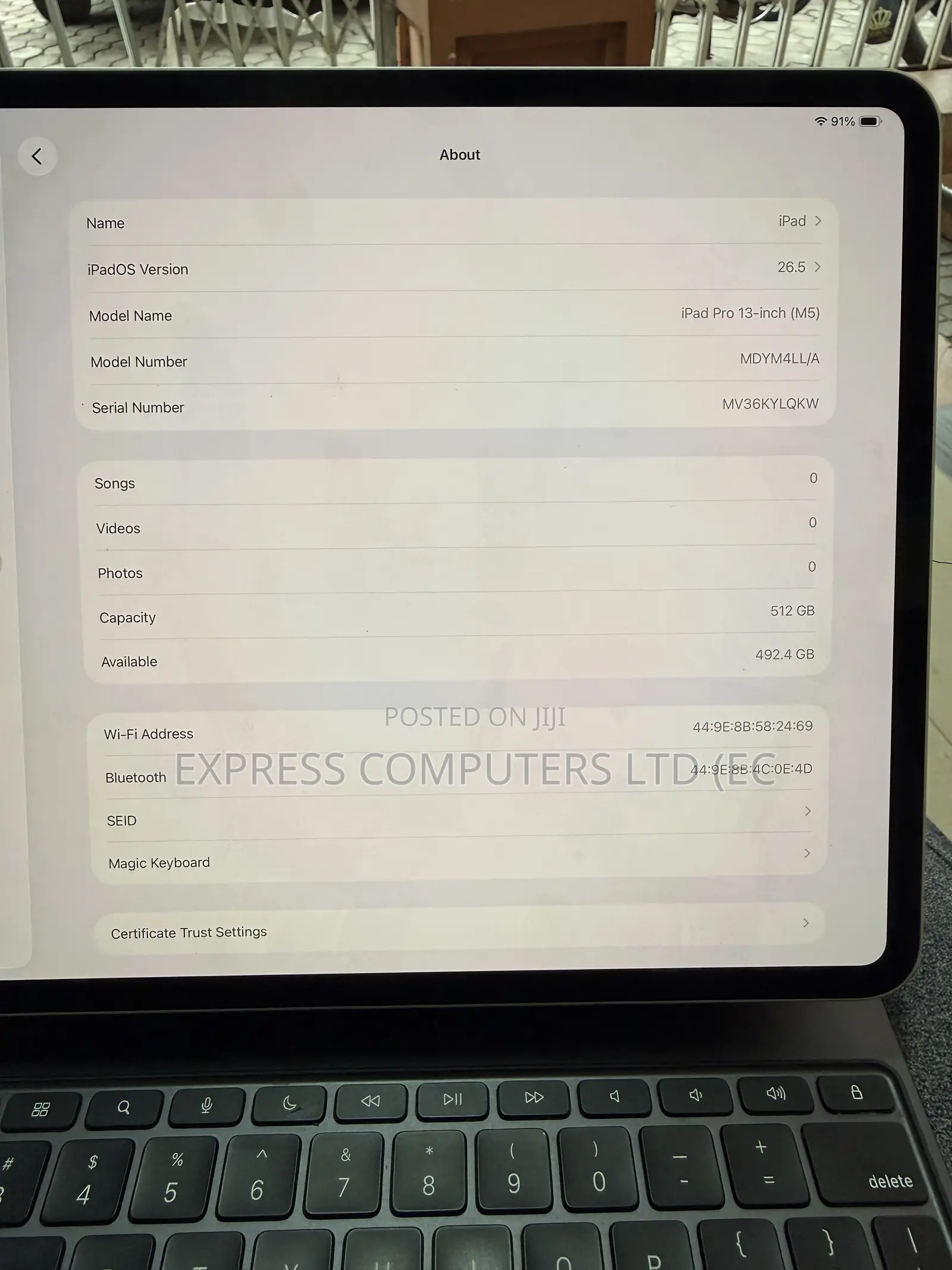 Apple iPad Pro 13 (2025) 512 GB Silver