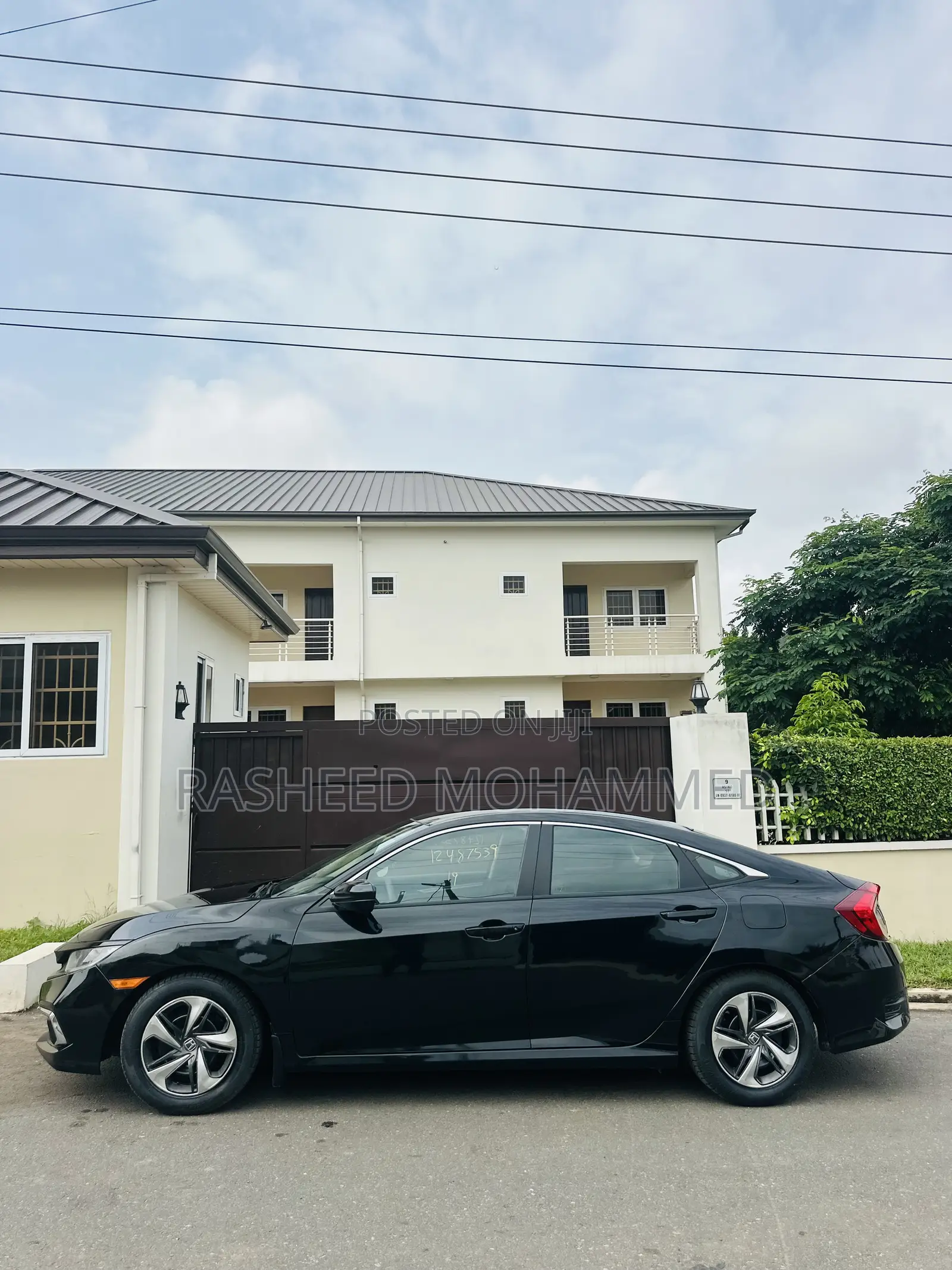 Honda Civic EX Sedan 2019 Black