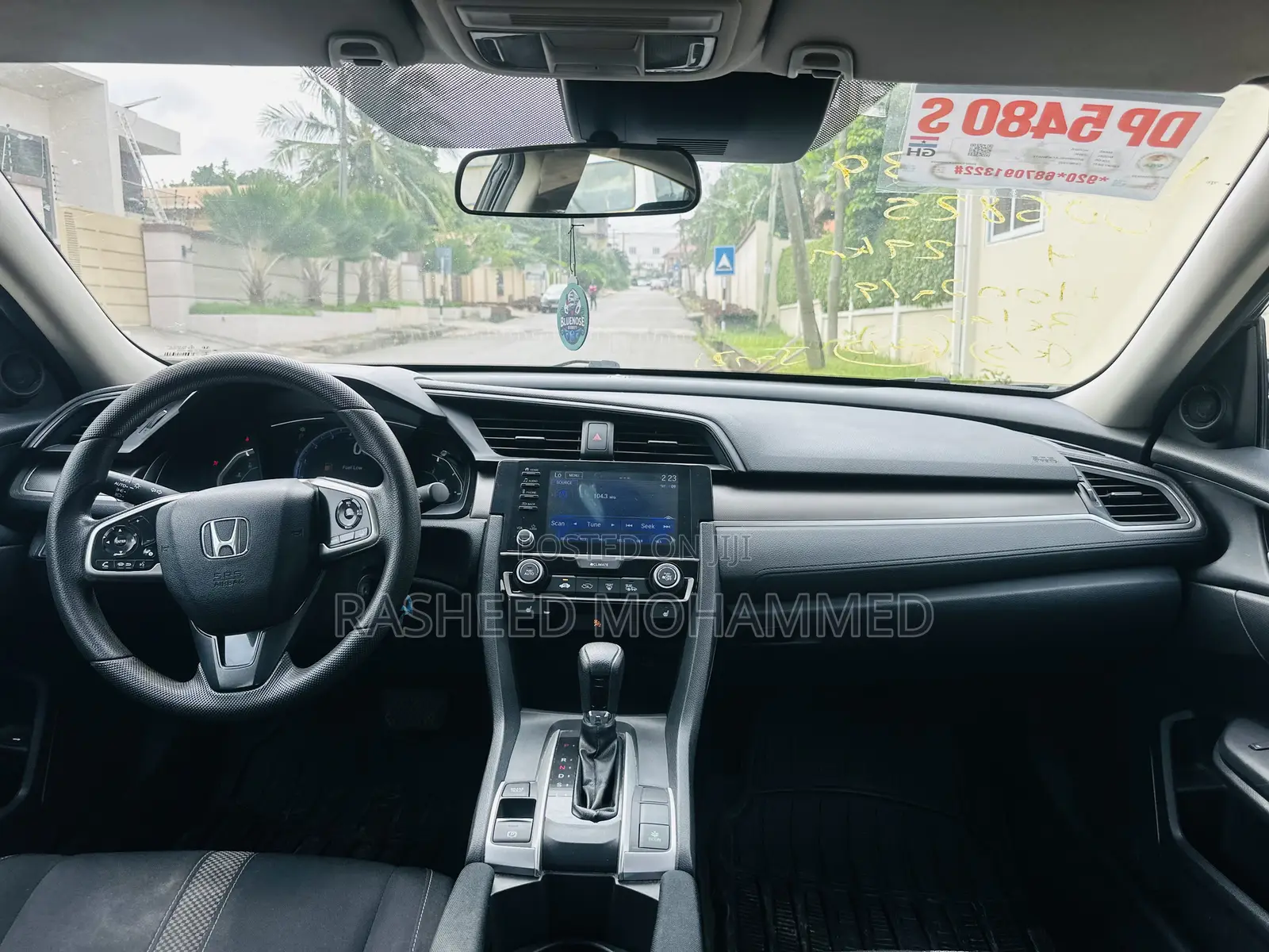 Honda Civic EX Sedan 2019 Black