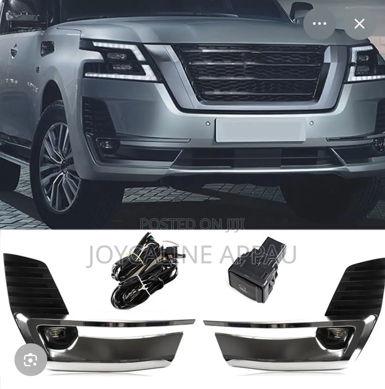 Nissan Patrol 2020 to 2024 Fog Light and Cover Led