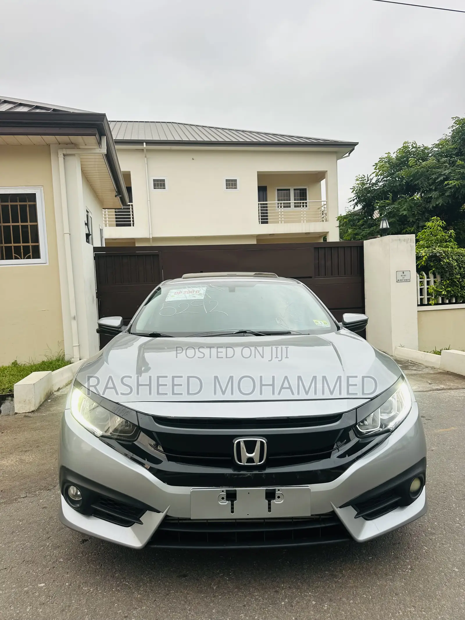 Honda Civic EX-L 4dr Sedan (1.5L 4cyl) 2016 Silver