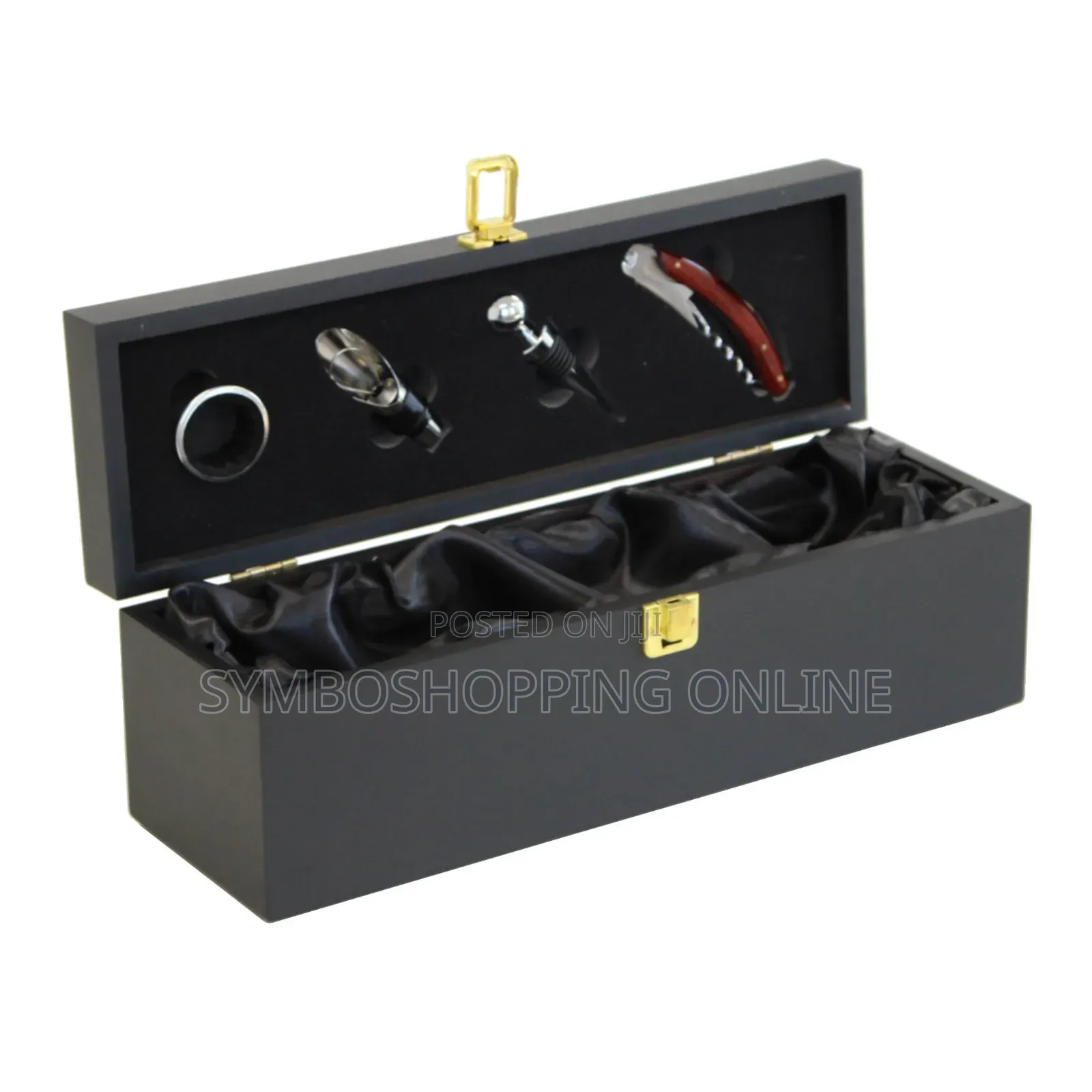 A Vintner Wine Box in Black
