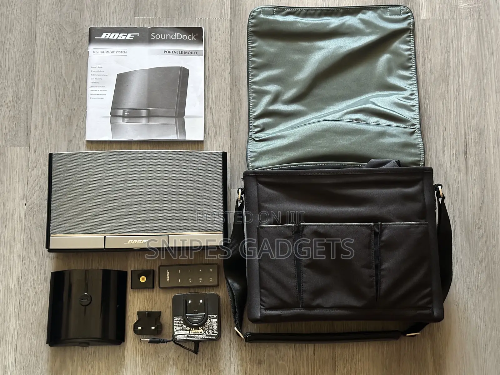 Bose Sounddock Portable With Bluetooth/Carrying Bag (Full Package)