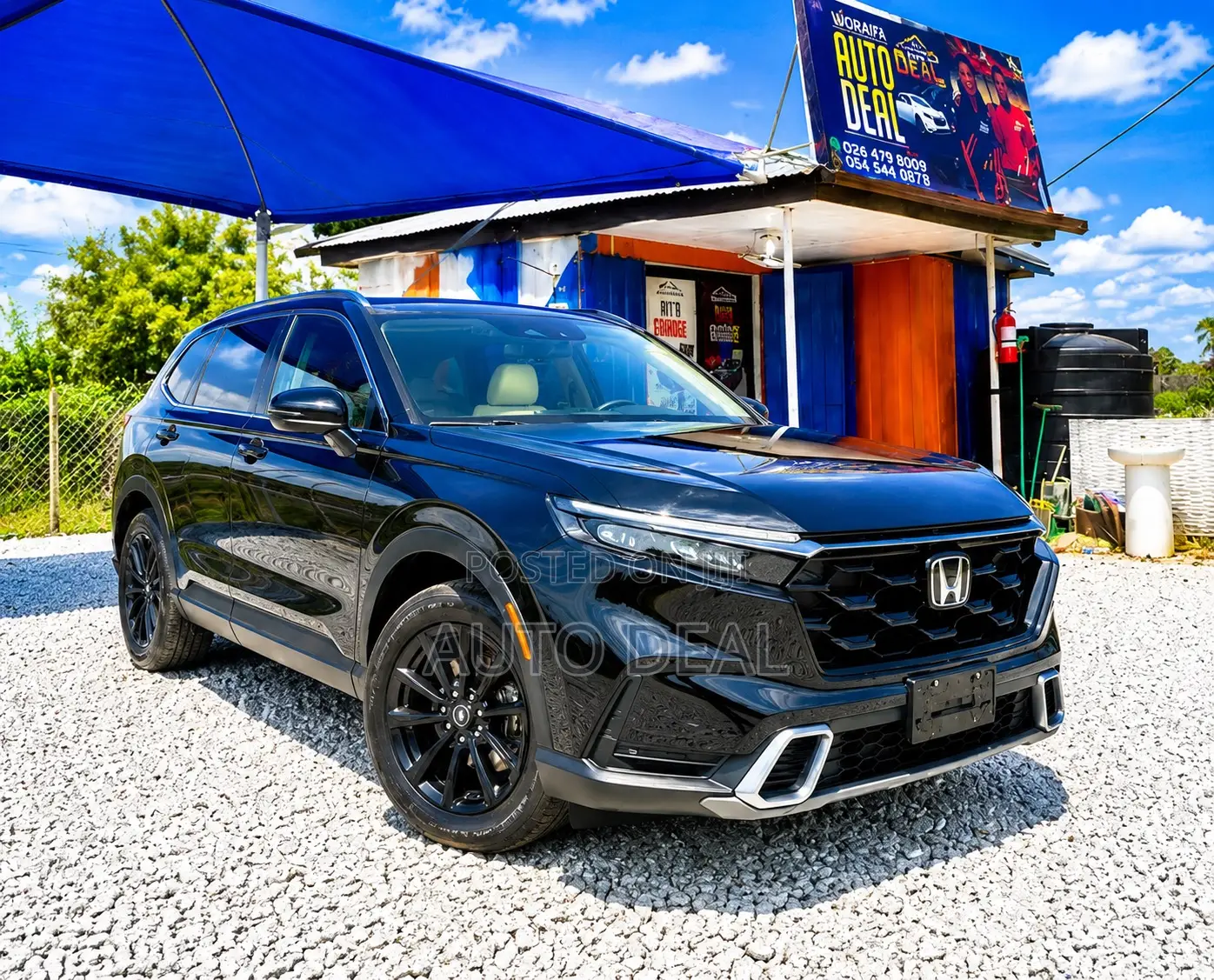 Honda CR-V EX-L AWD w/o BSI 2024 Black