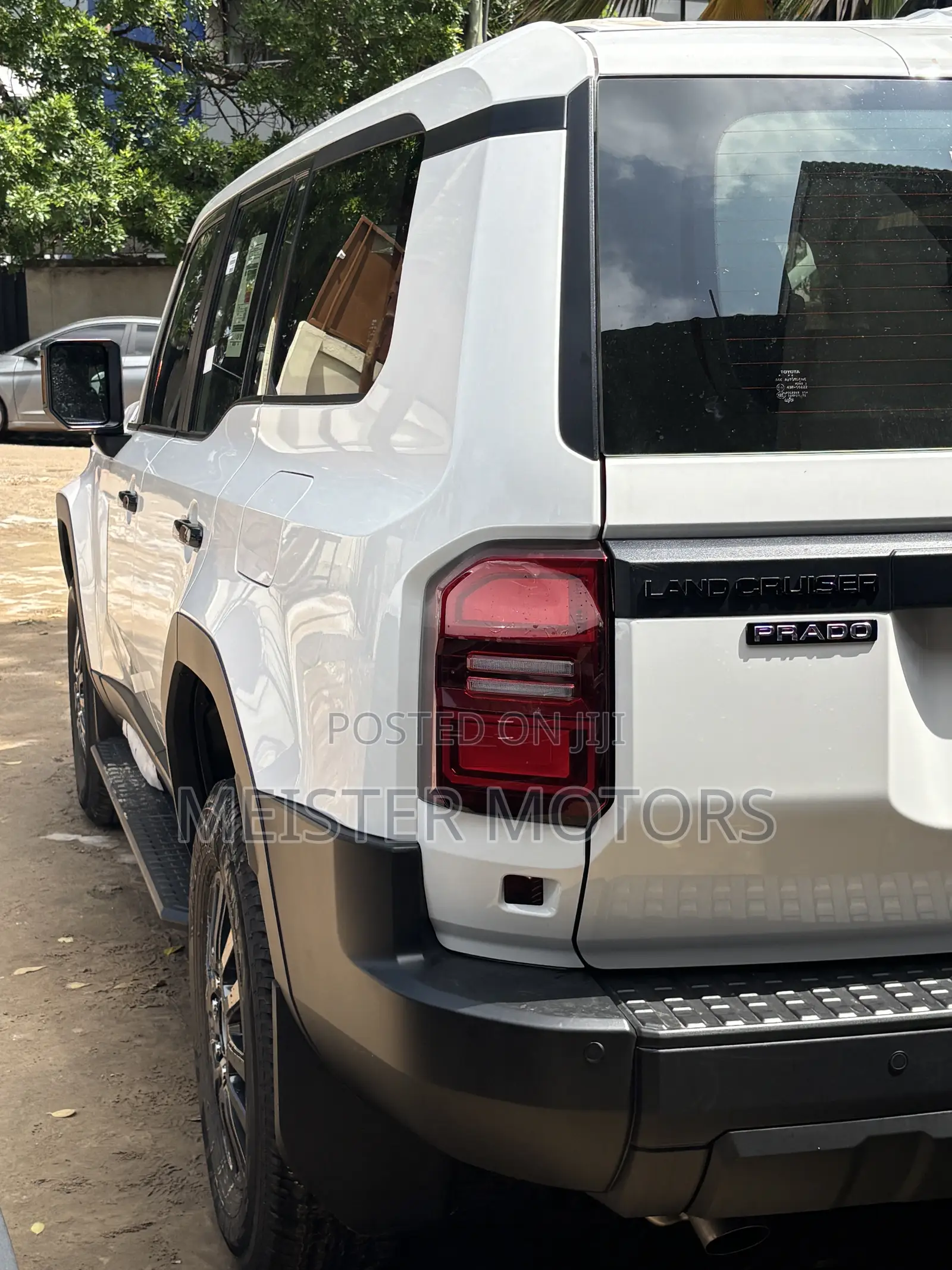 New Toyota Land Cruiser Prado 2024 White