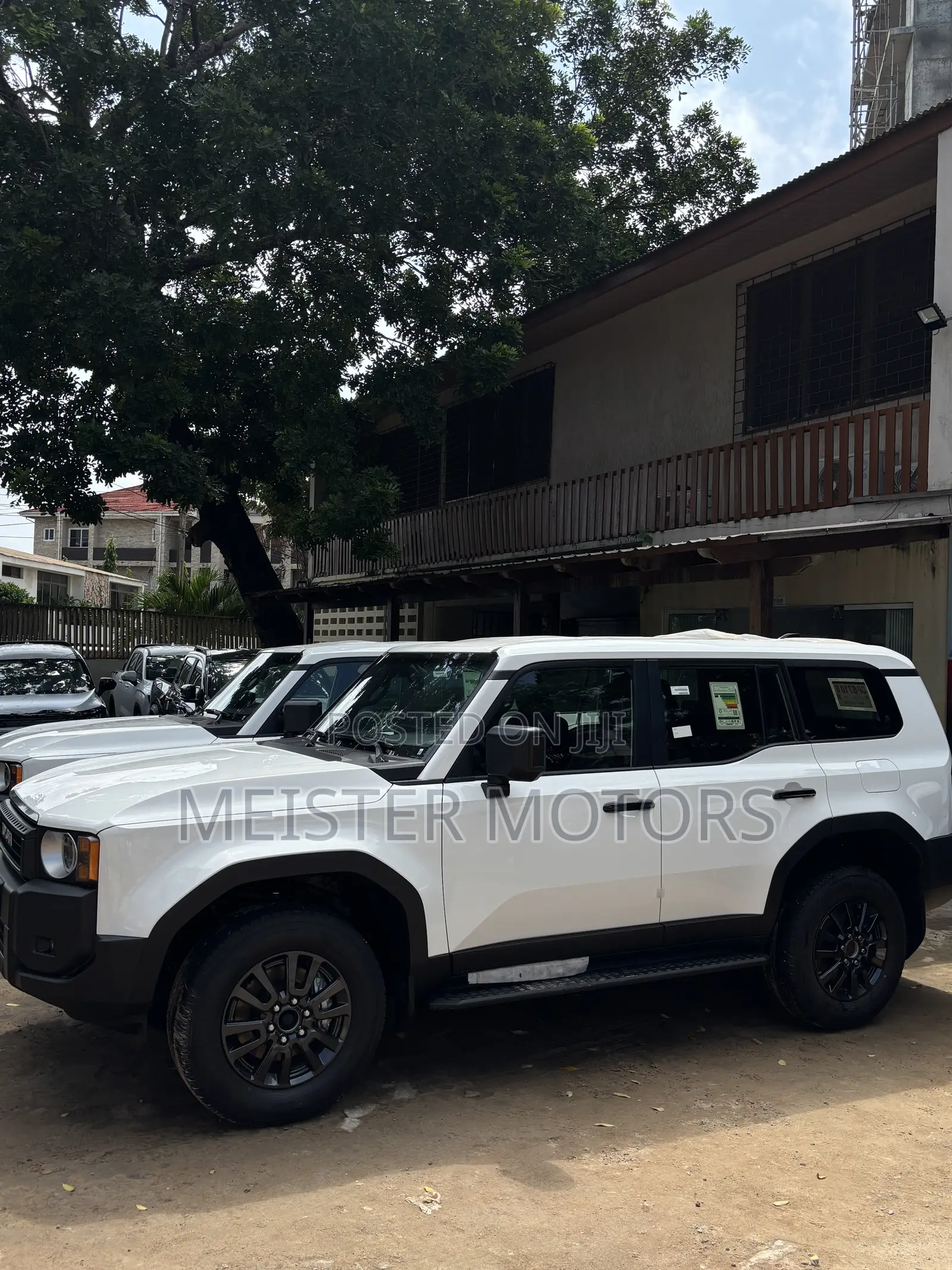 New Toyota Land Cruiser Prado 2024 White