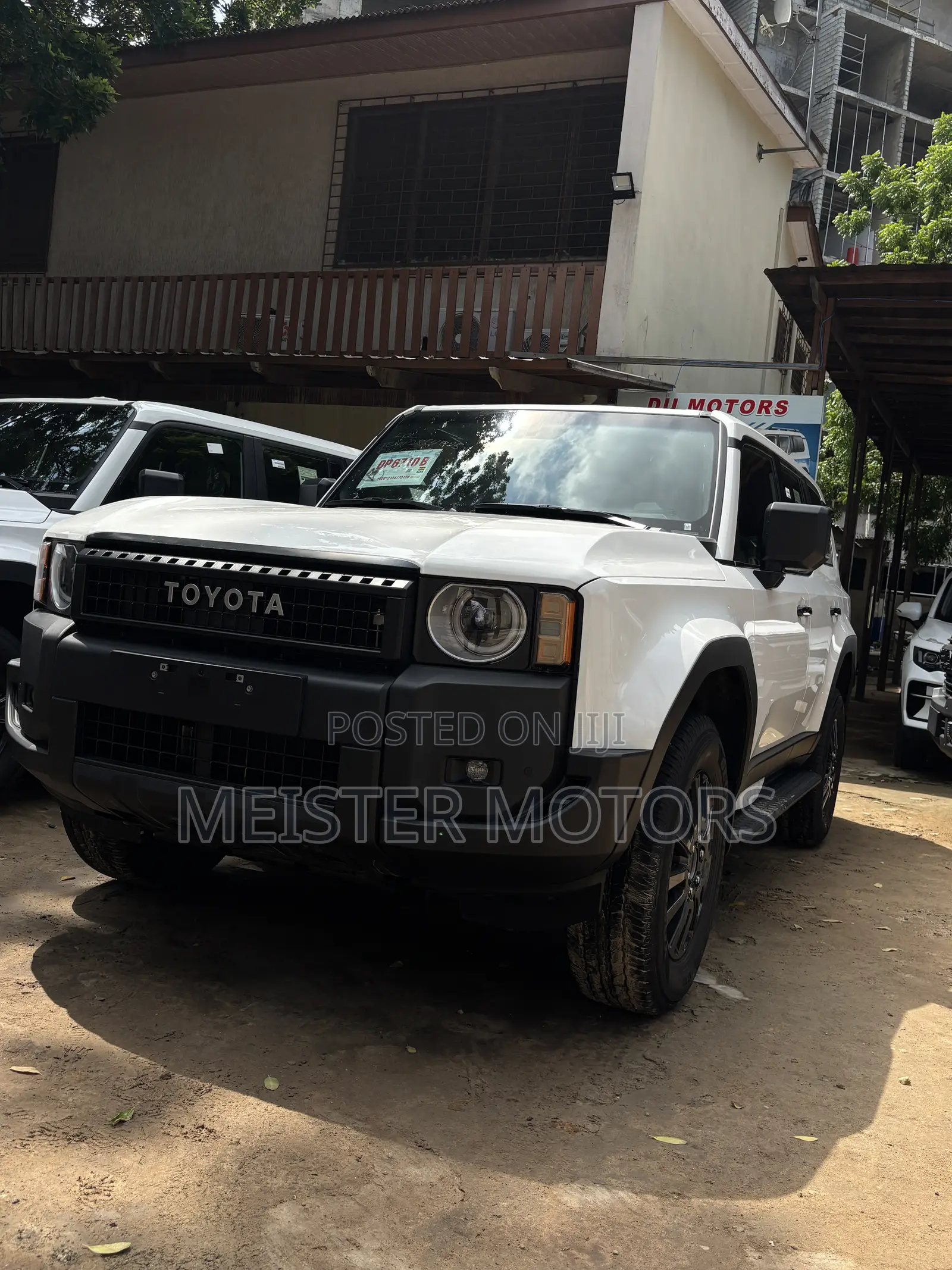 New Toyota Land Cruiser Prado 2024 White