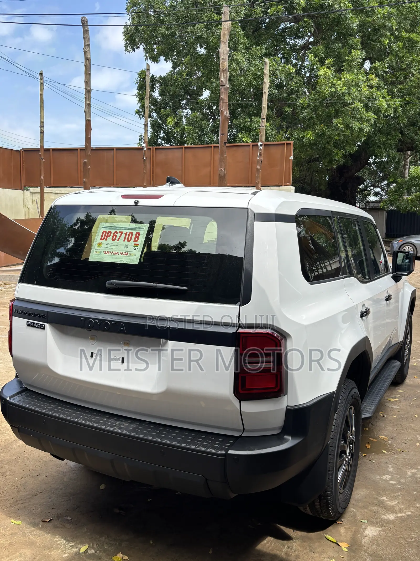 New Toyota Land Cruiser Prado 2024 White