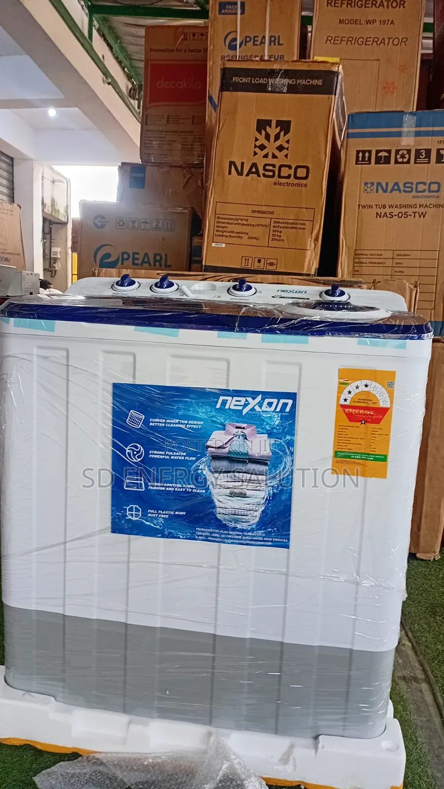 Nexon 12kg Top Load Washing Machine – Fast Efficient Wash