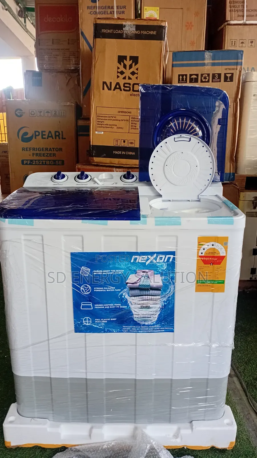 Nexon 12kg Top Load Washing Machine – Fast Efficient Wash