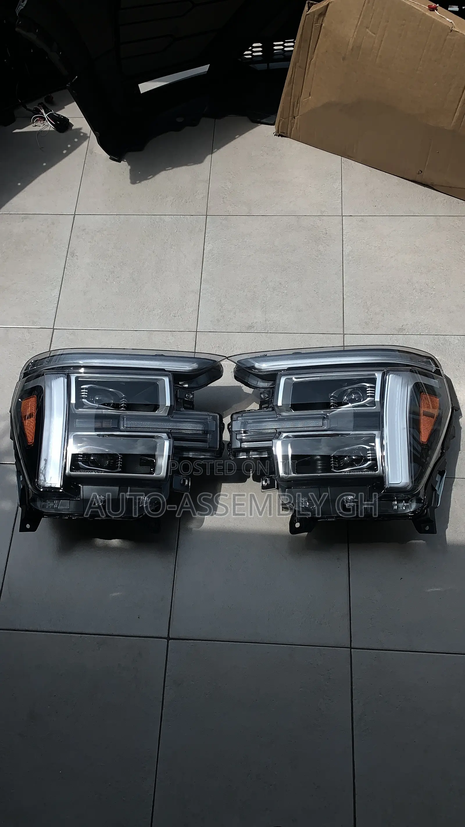 Ford F150 (Raptor) Headlight PAIR (LED) 2024,2025,2026