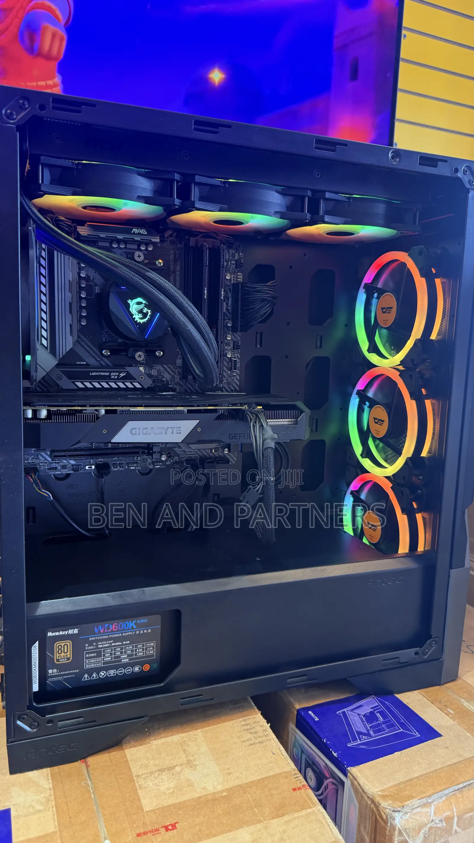 Desktop Computer MSI model 16GB AMD Ryzen 5 SSD 512GB