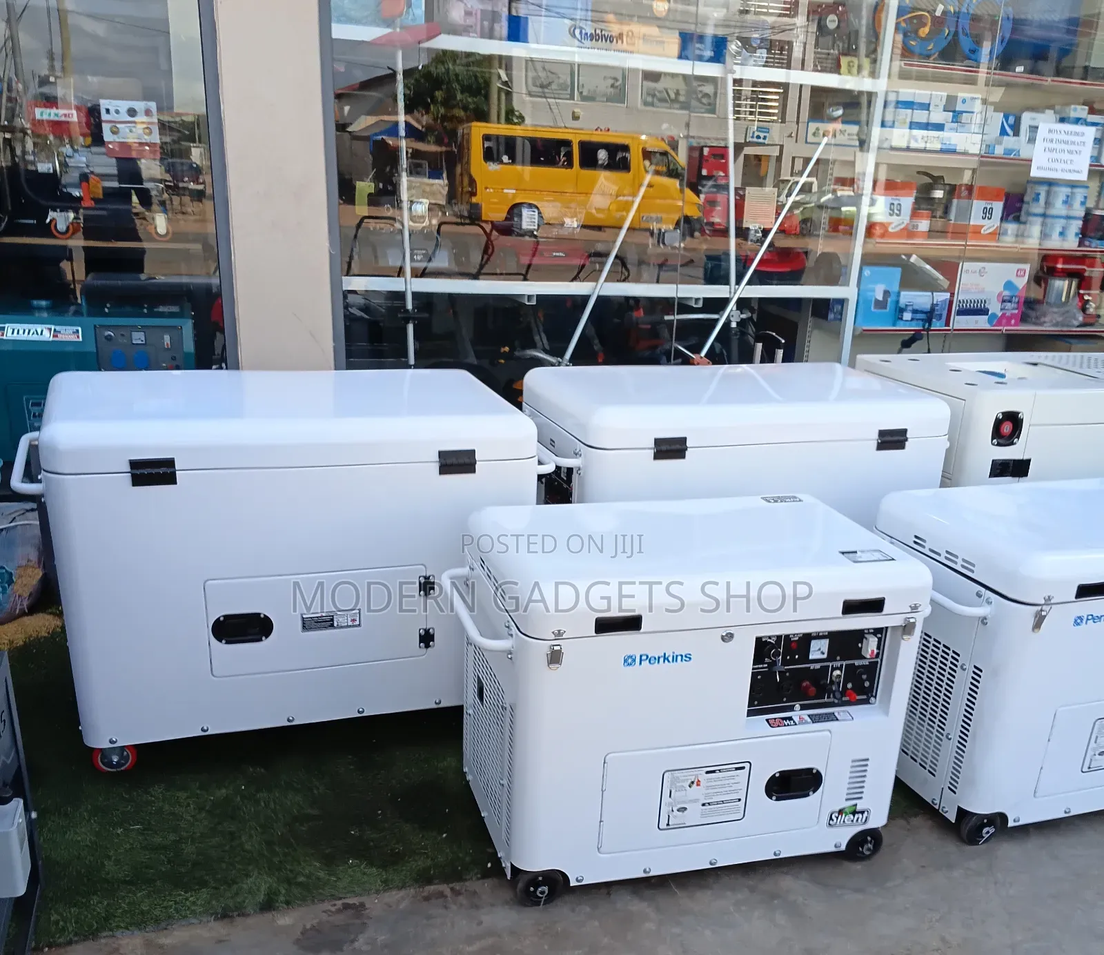 Perkins 7kva Silent Diesel Generator – Brand New
