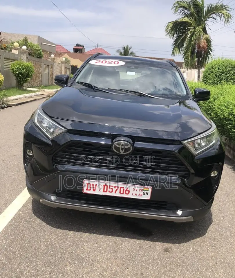 Toyota RAV4 XLE AWD 2020 Black