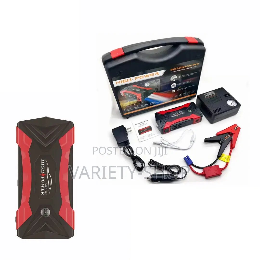 Portable Jump Starter for Cars and Motorcycles
