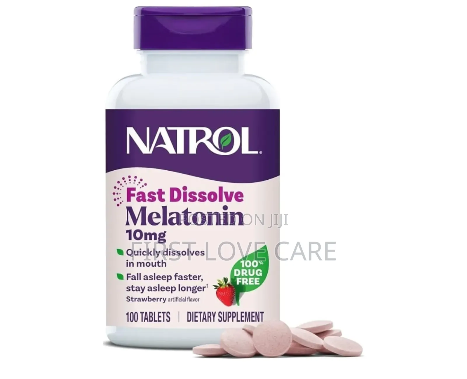 Natrol Melatonin Sleep 10mg Quick Dissolves in in Mouth 100 Tablet