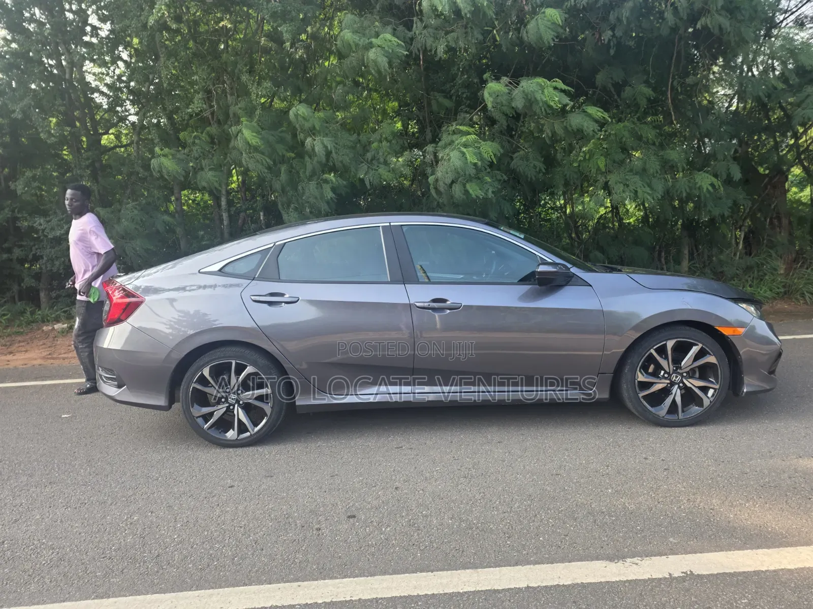 Honda Civic EX 2021 Gray