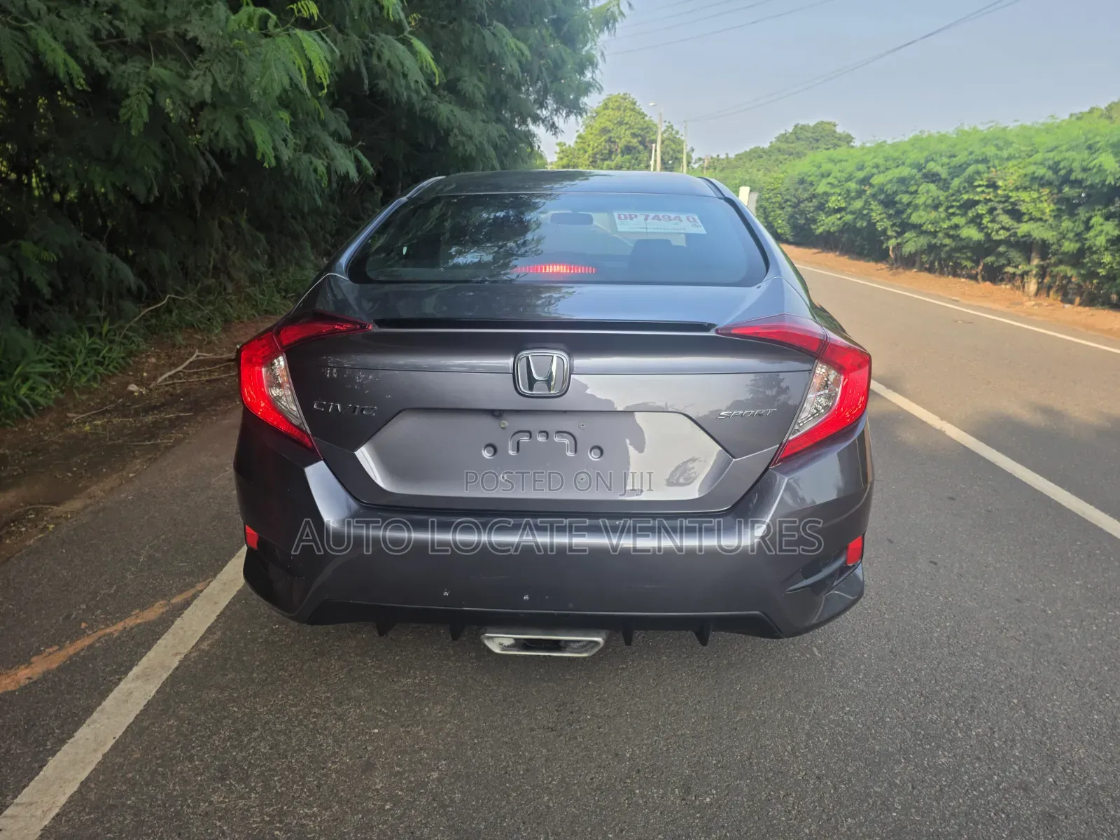 Honda Civic EX 2021 Gray