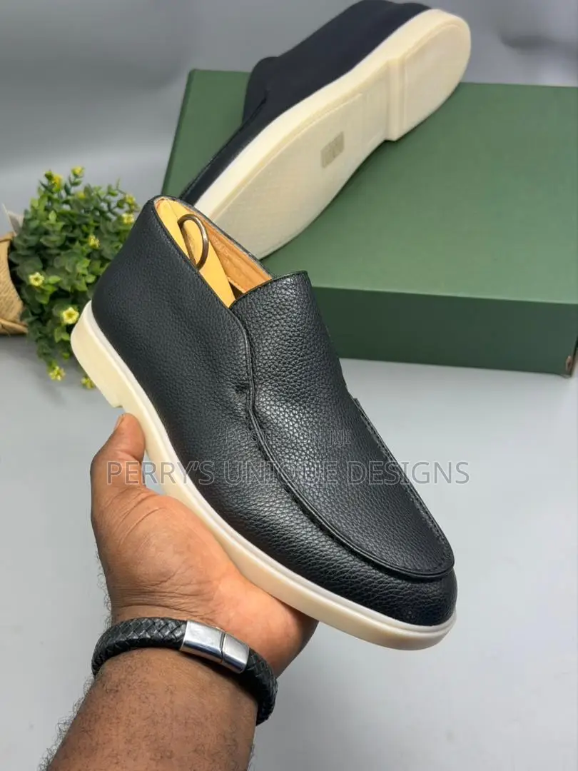 Loro Piana Style Leather Loafer