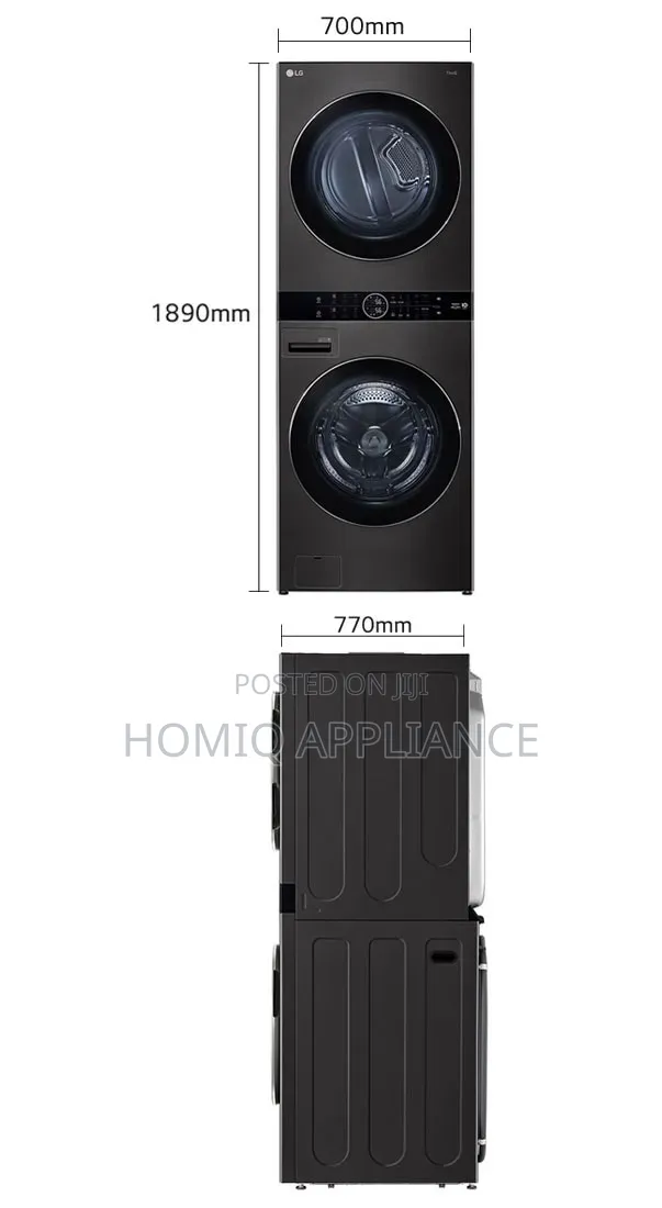Lg 21/16 Kg Washtowertm With Center Control
,Dual Inverter
