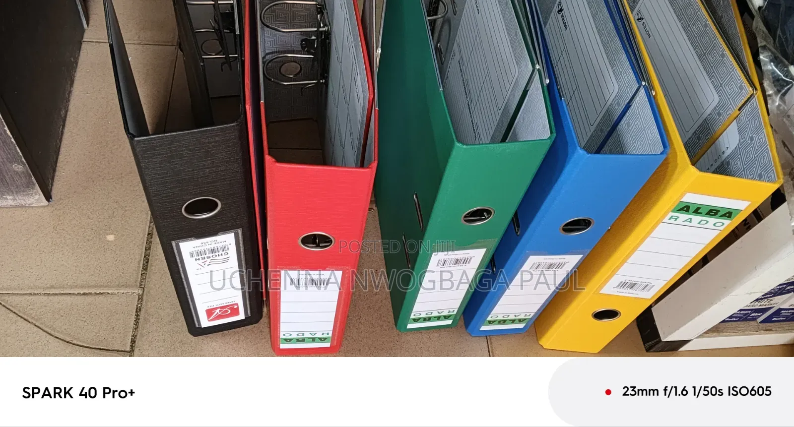 Arch File Hard Cover