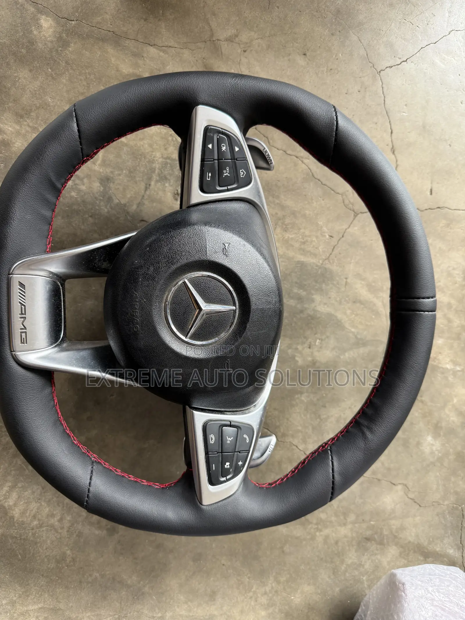 Benz Amg Steering Wheel Fit W205 C63 Style With the Sport Switch