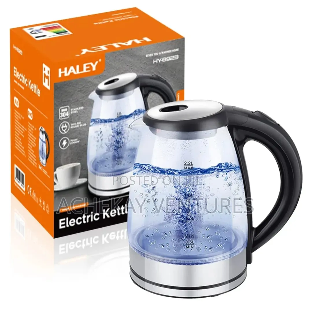 Haley 2.2l Glass Electric Kettle