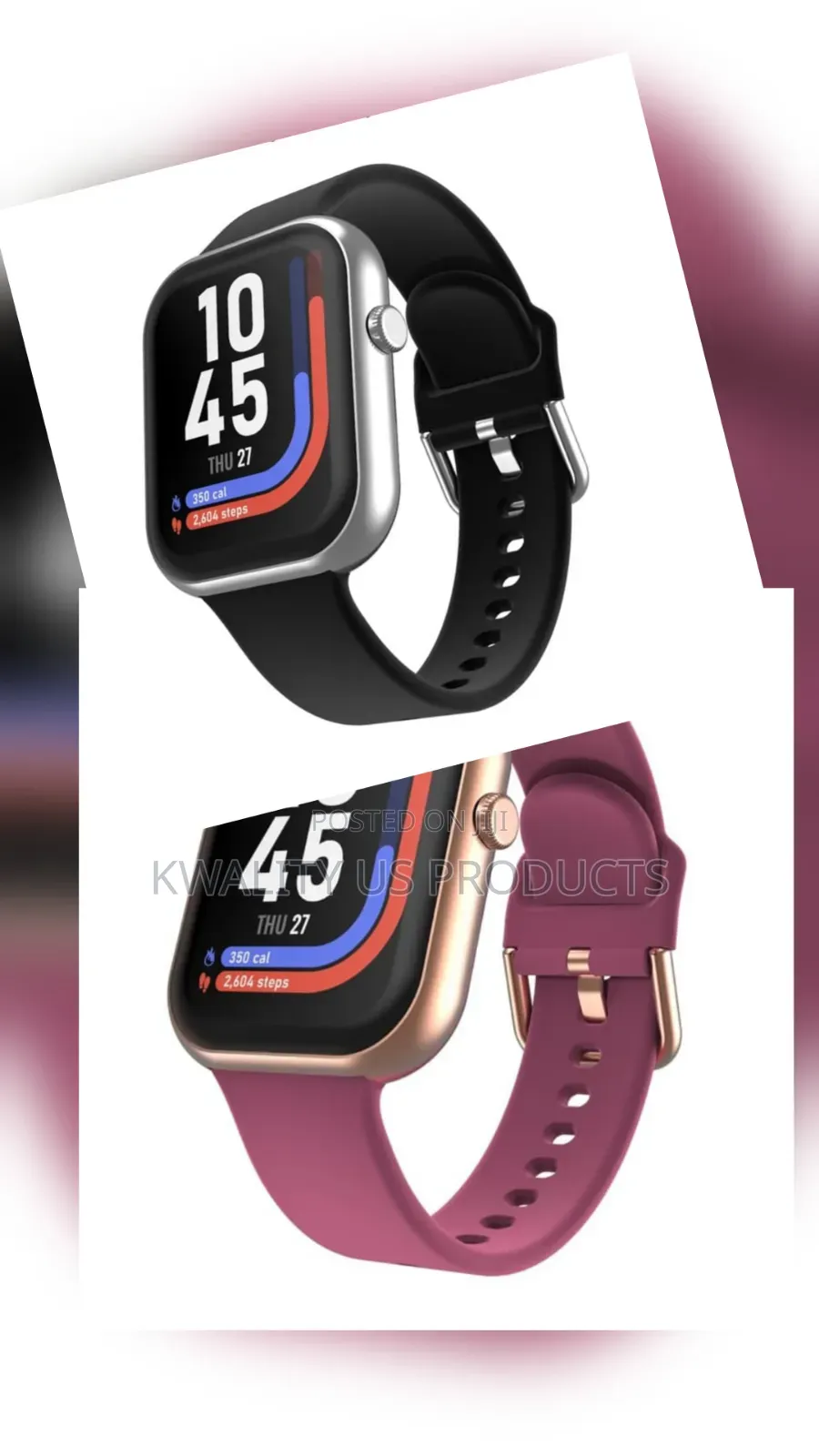 Itouch Air 5 Smartwatch With Silicone Strap