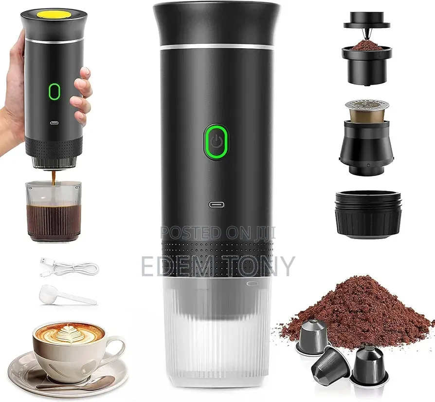 Portable 3-in-1 Espresso Machine Designed for Travel and Camping
