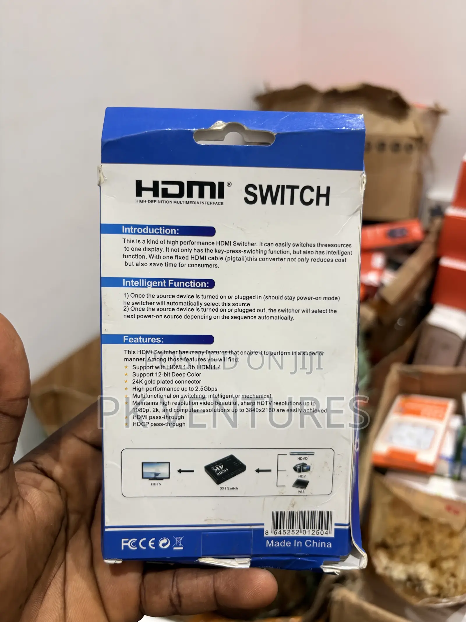 Premium 5-in-1 Hdmi Switch