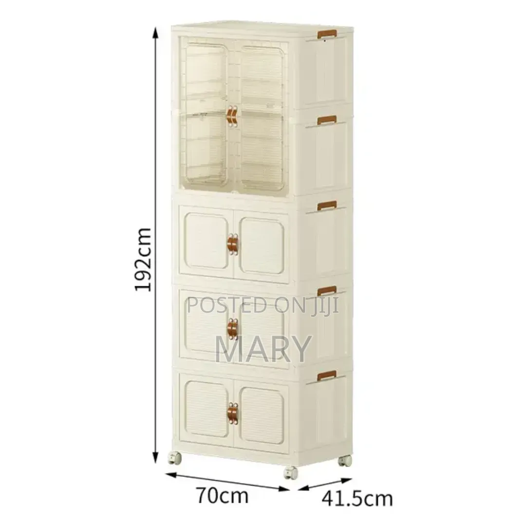 10 Door Foldable Shoes and Clothes Organizer