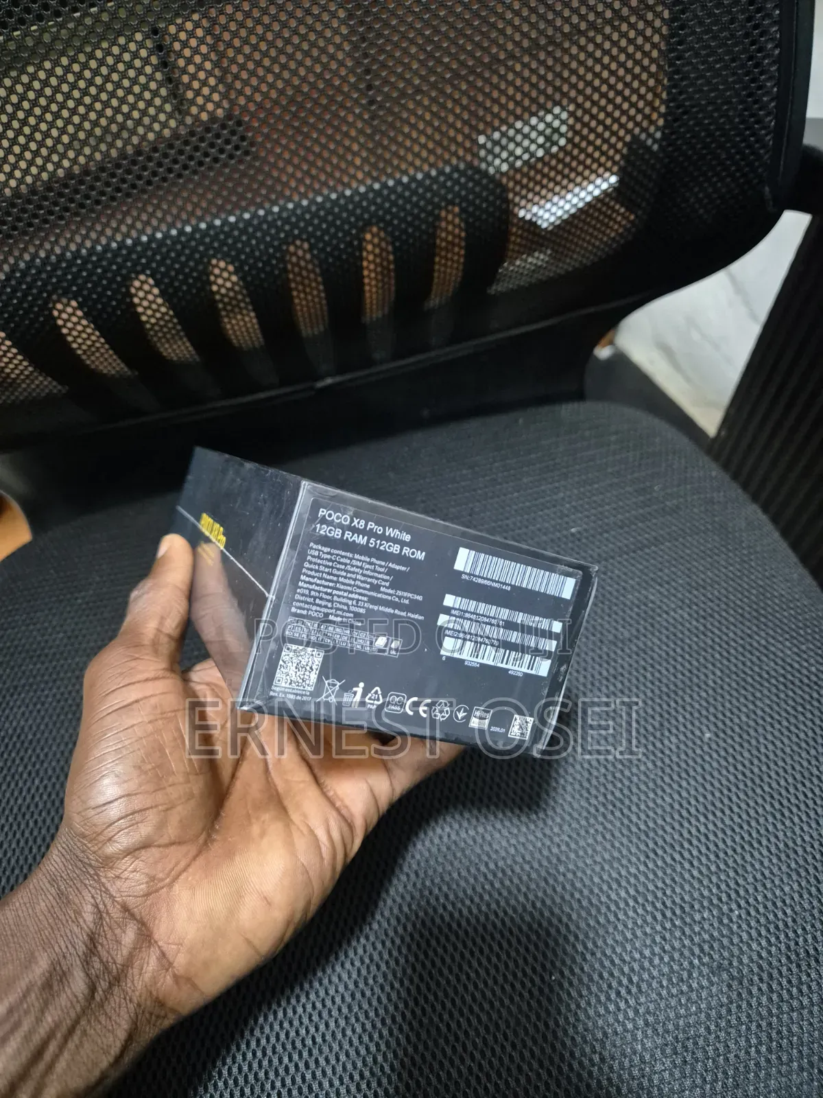 New Mobile Phone 512 GB Black