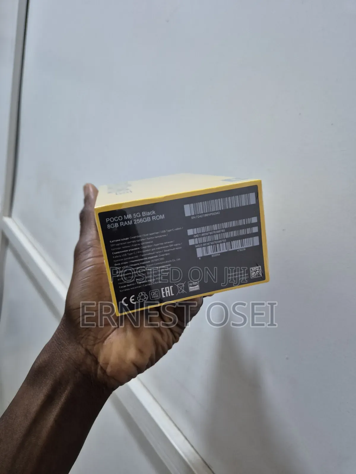 New Xiaomi Poco M8 256 GB Black
