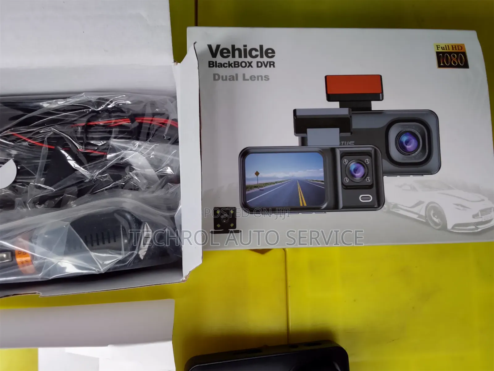 3 Lens Dash Cam, Front, Inside and Rear Recording