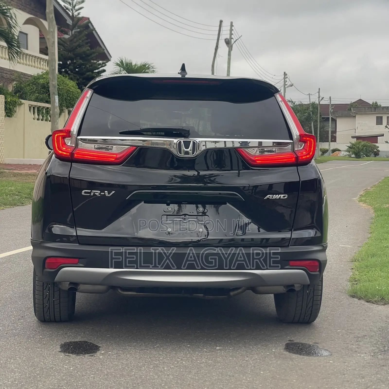 Honda CR-V EX AWD 2019 Black