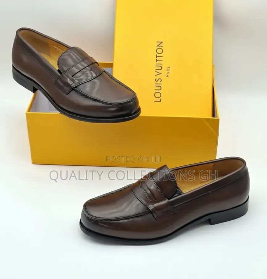 Authentic Louis Vuitton Leather Shoe