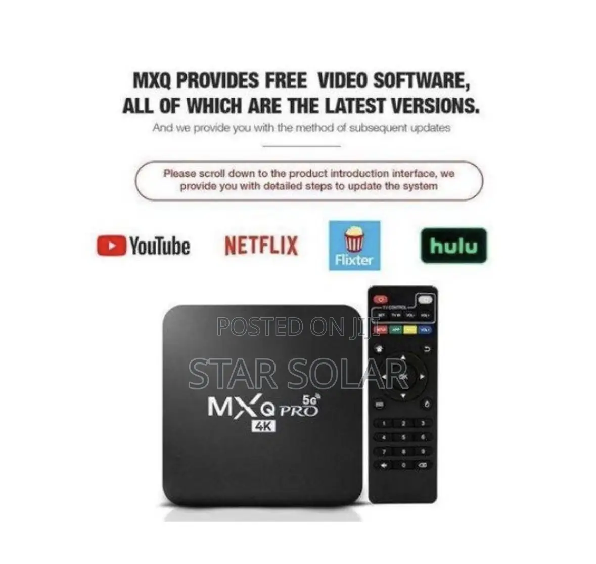 MXQ Pro 8gb Ram + 128gb Android 13 Smart /Tv Box